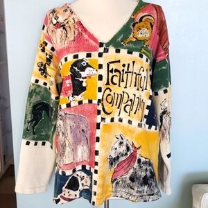 Marguerita 100% knitted cotton amazing Jumper